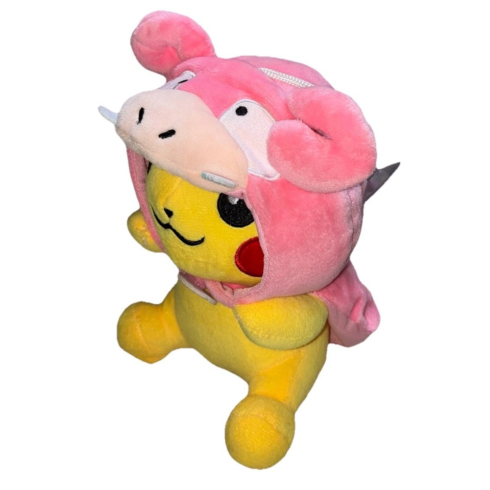 Pikachu In‎ A Slowpoke Costume Plush Toy Cartoon Cosplay Halloween 9" - Picture 6 of 13